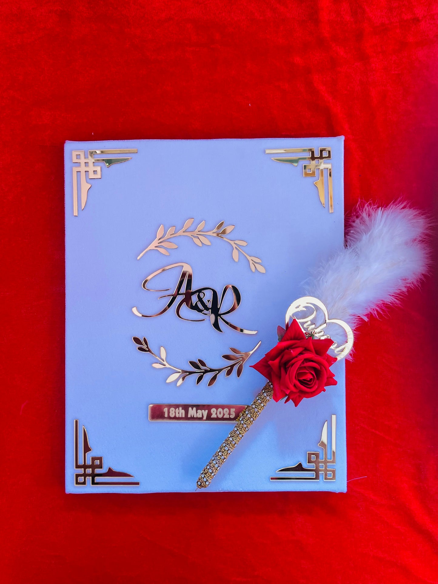 Nikah Namah Set with Initials