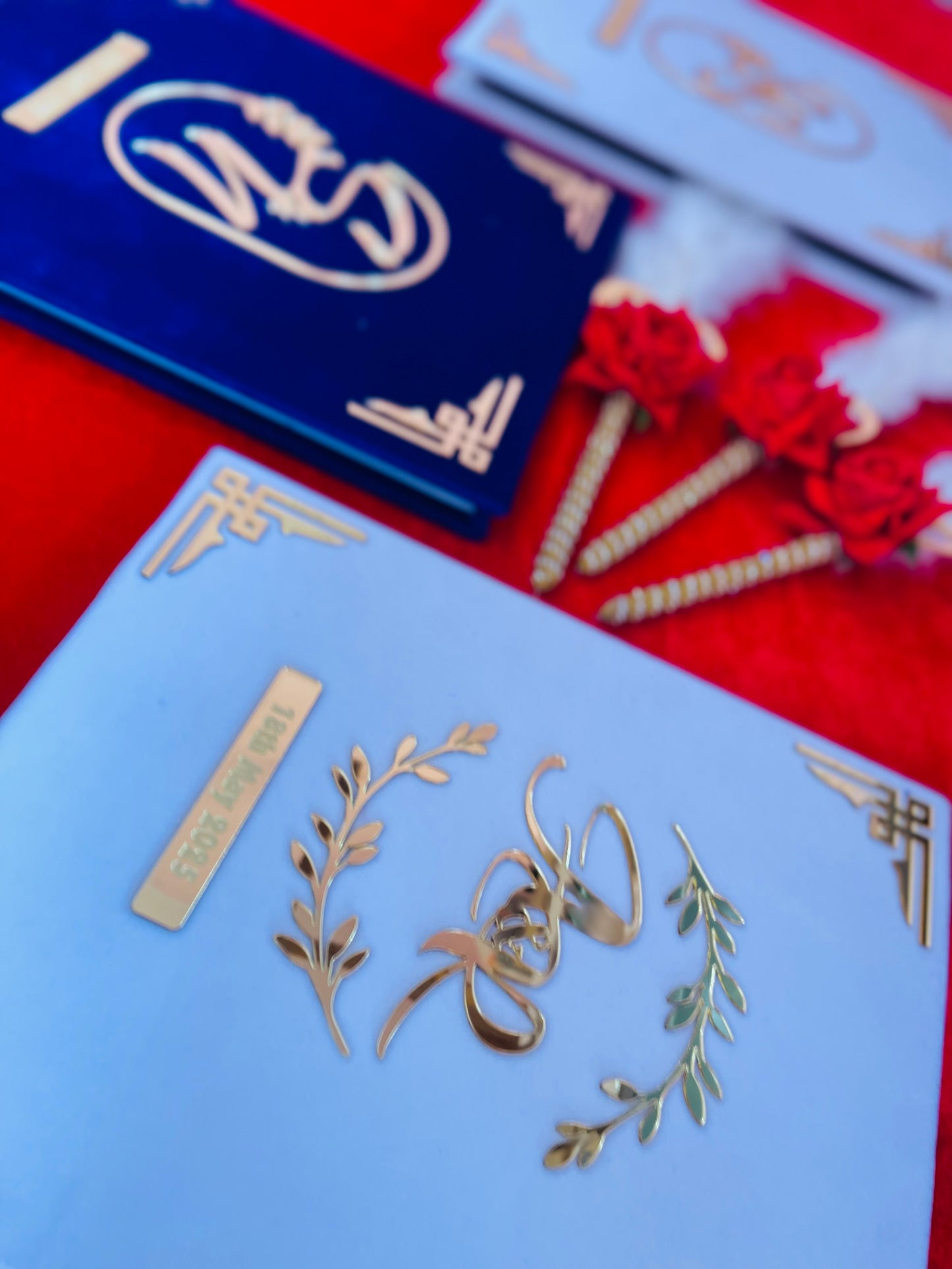 Nikah Namah Set with Initials