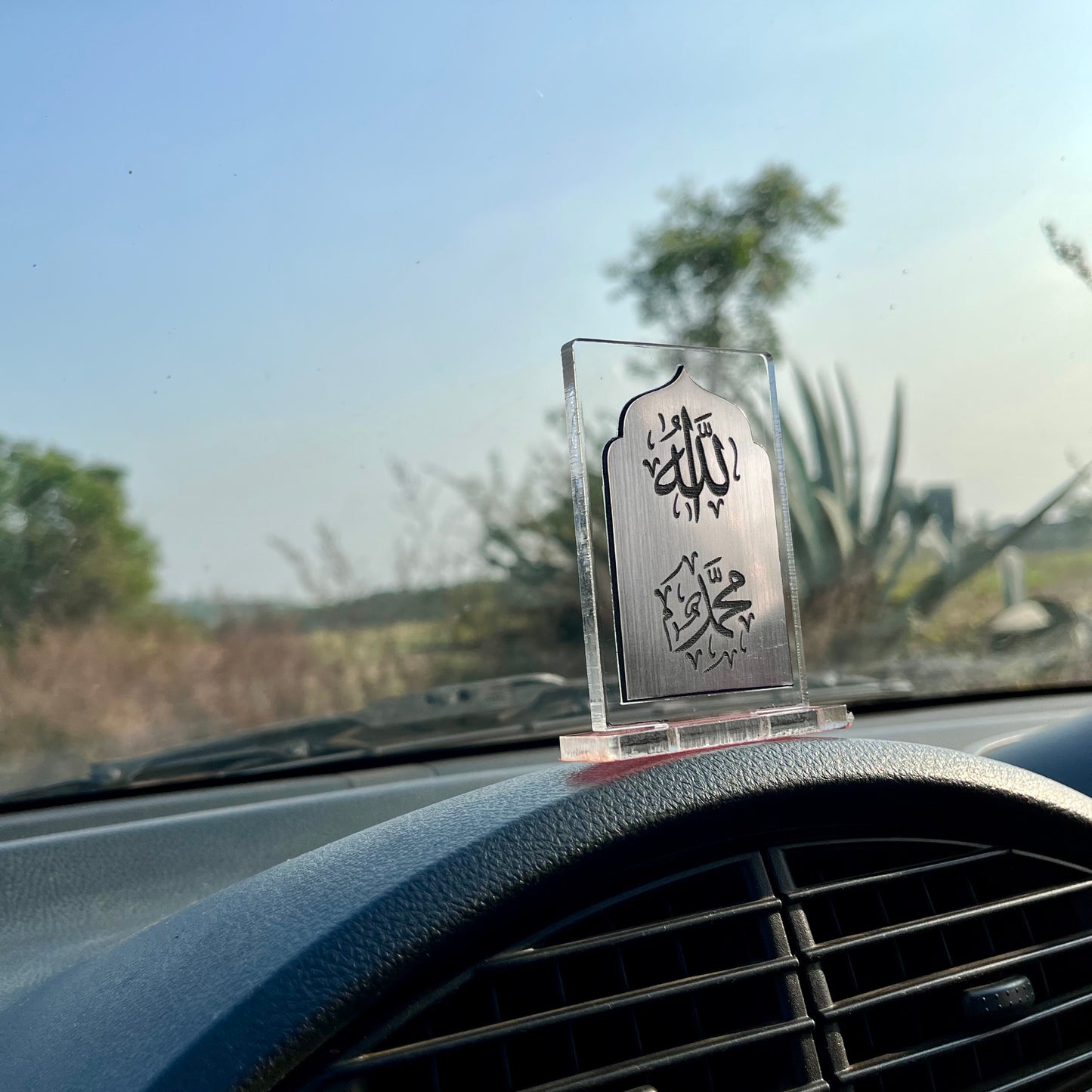 Allah Mohammed (SAW) - Islamic Car Stand