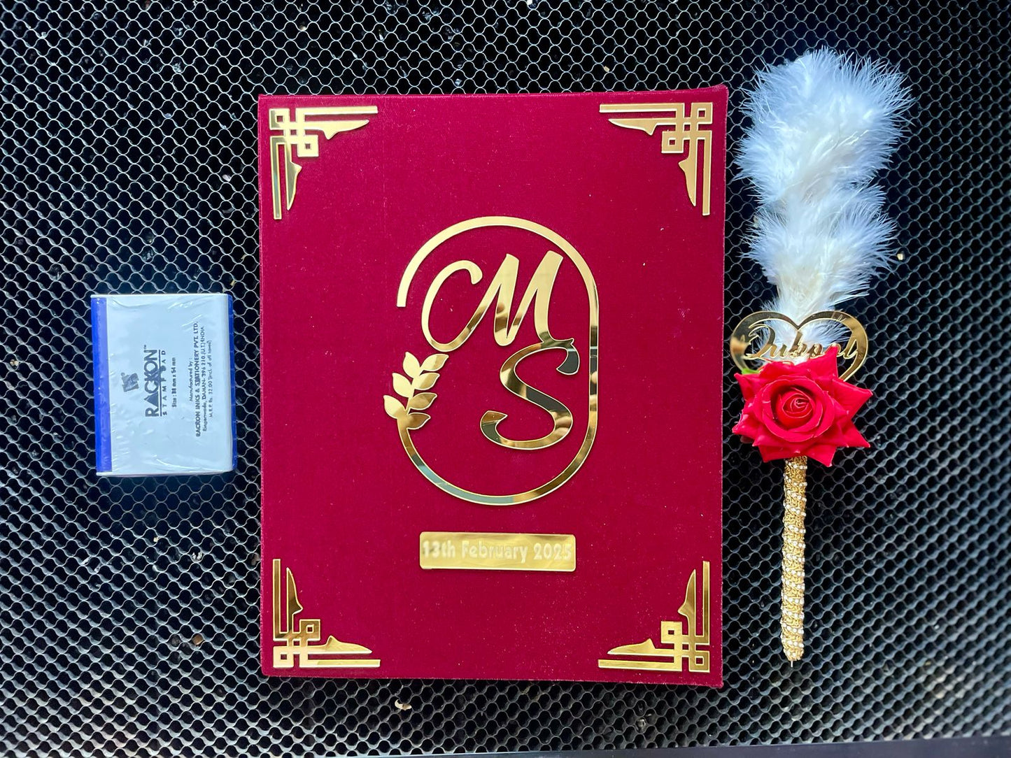 Nikah Namah Set with Initials