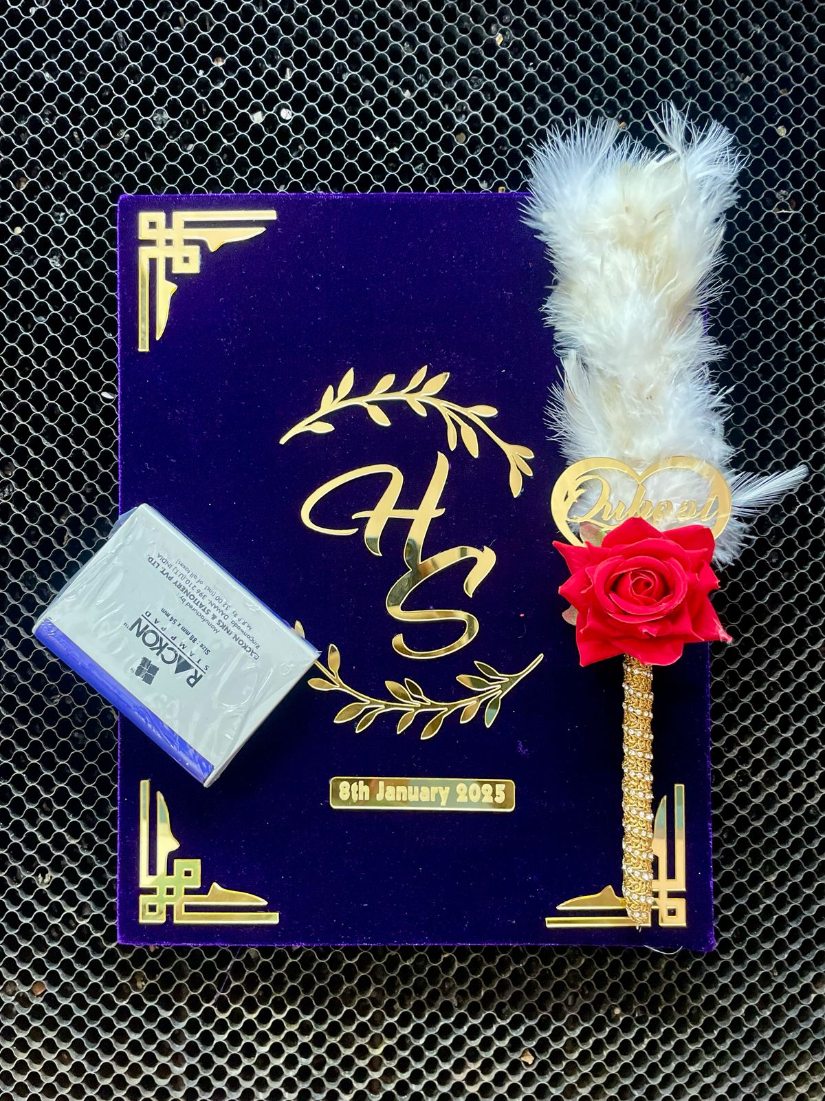 Nikah Namah Set with Initials