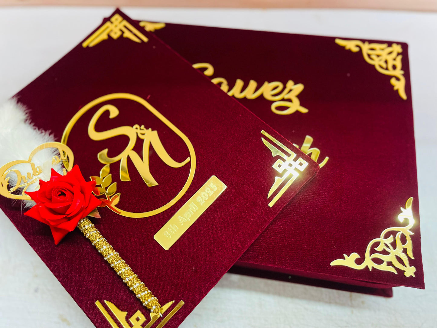 Nikah Namah Set with Box