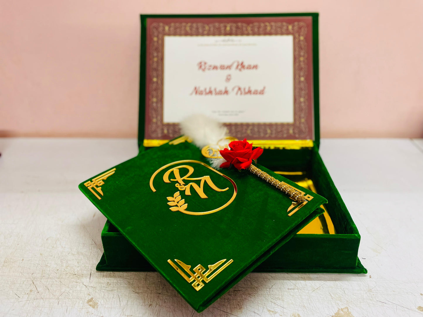 Nikah Namah Set with Box