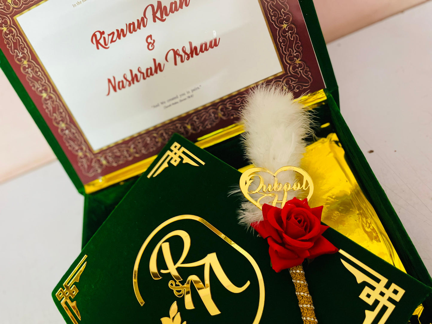 Nikah Namah Set with Box
