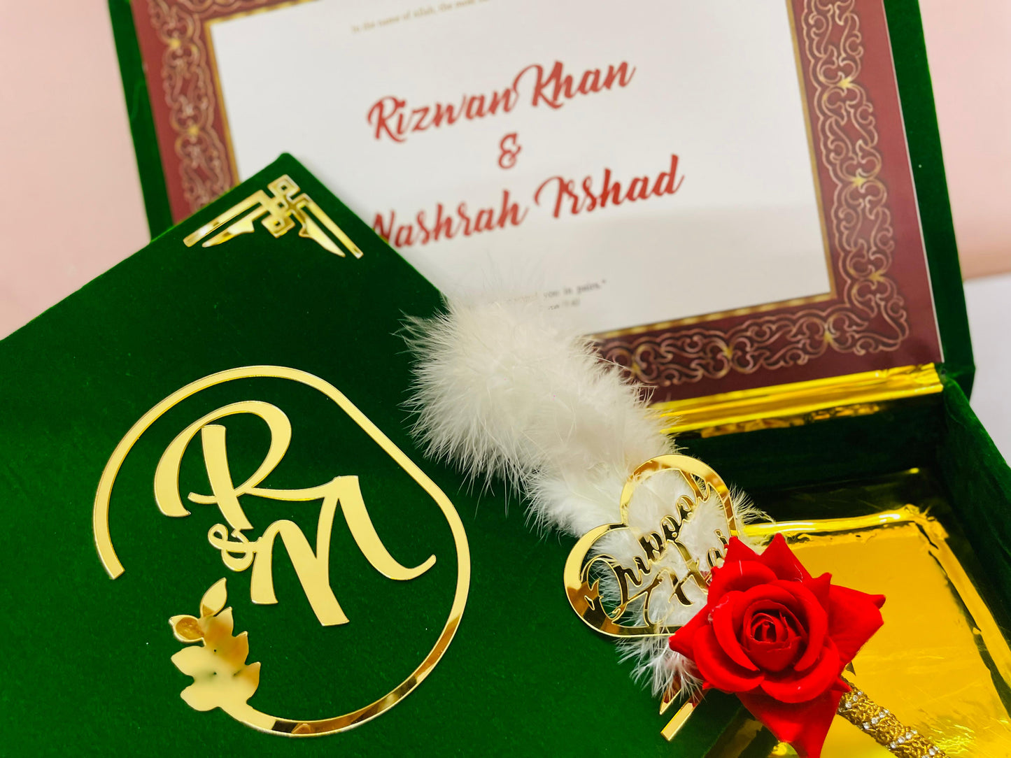 Nikah Namah Set with Box