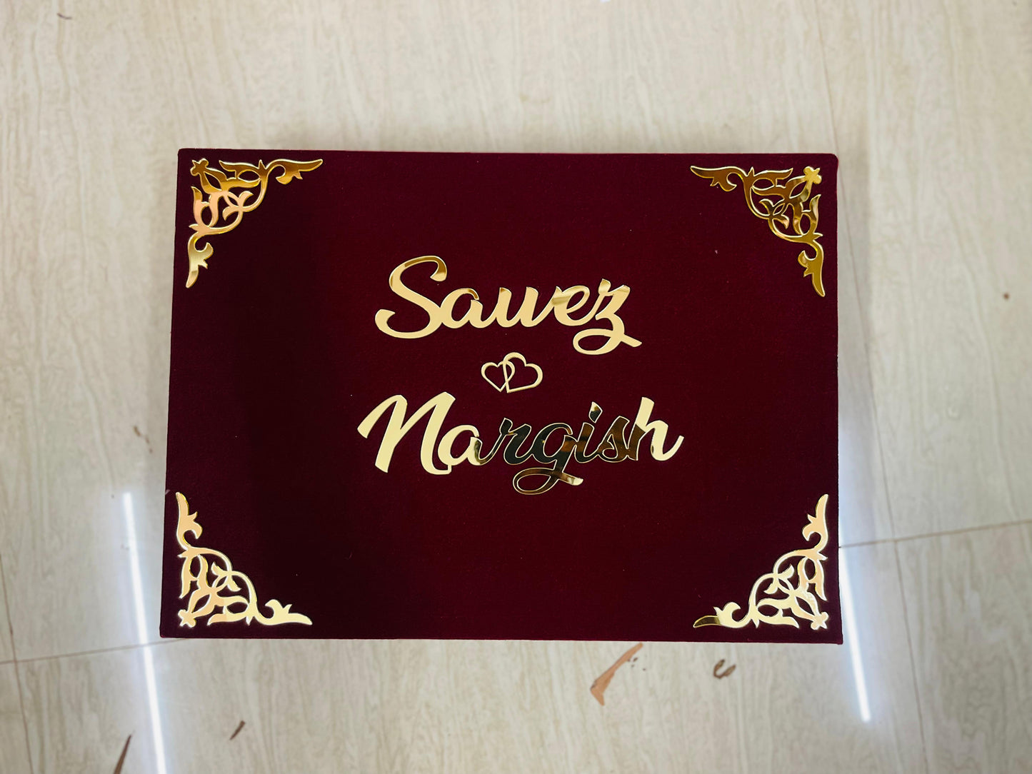 Nikah Namah Set with Box