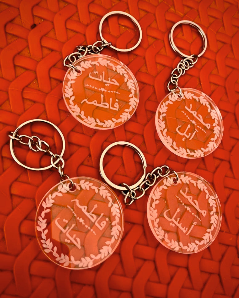 Round Shape Keychains