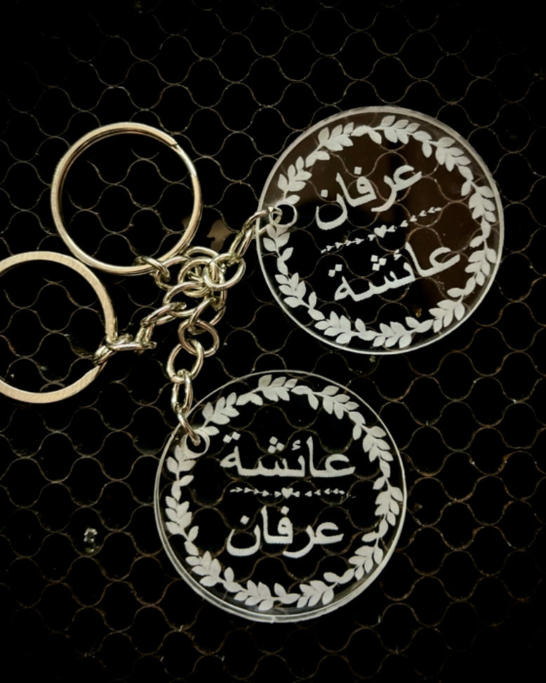 Round Shape Keychains
