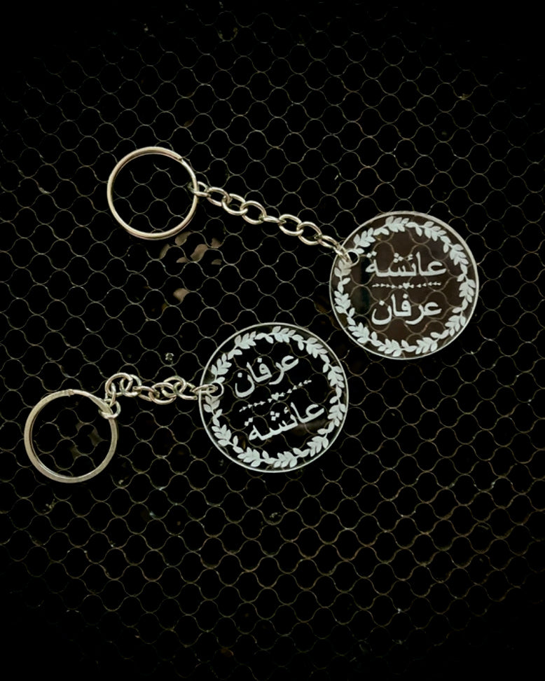 Round Shape Keychains